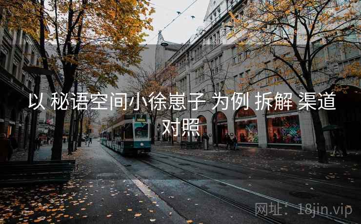 以 秘语空间小徐崽子 为例 拆解 渠道对照