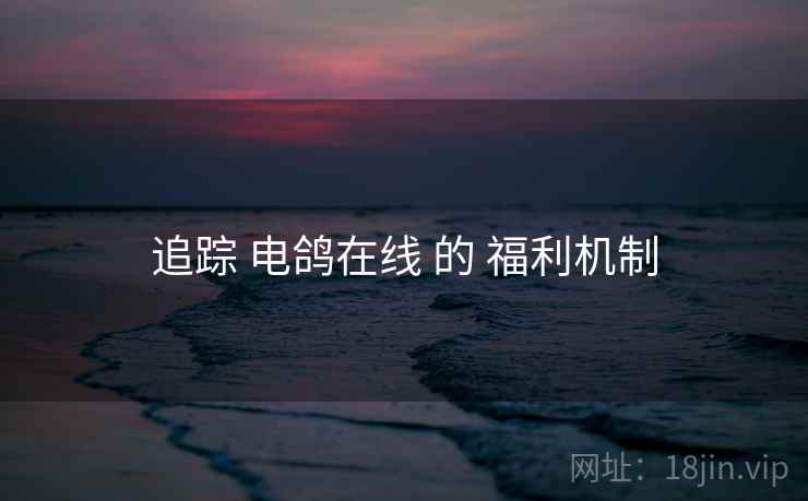 追踪 电鸽在线 的 福利机制