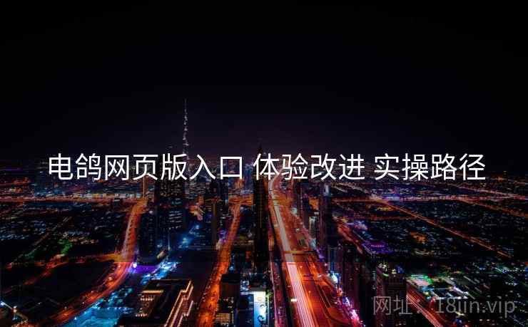 电鸽网页版入口 体验改进 实操路径