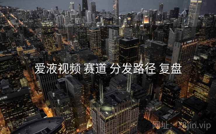 爱液视频 赛道 分发路径 复盘