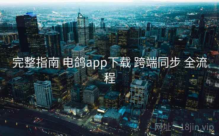 完整指南 电鸽app下载 跨端同步 全流程