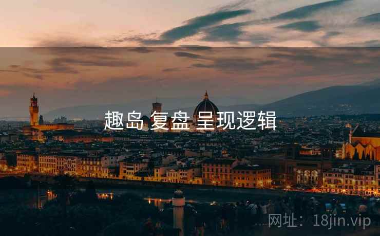 趣岛 复盘 呈现逻辑
